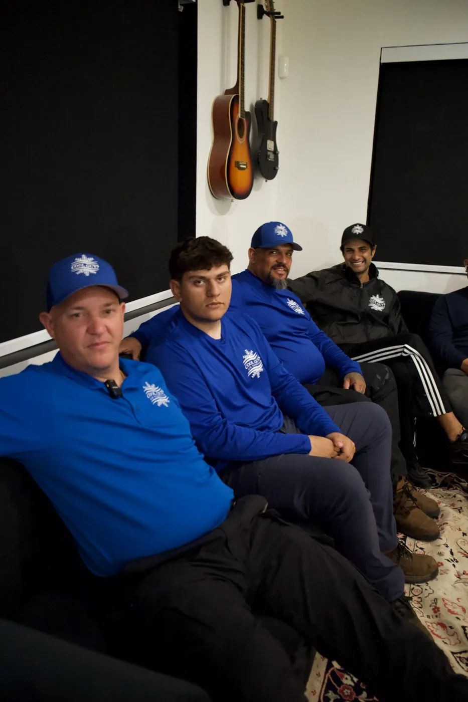 South Florida HVAC crew portrait for social media marketing