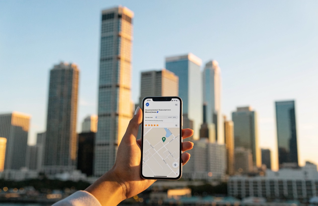 Google Business Profile dashboard for a Miami small business with five star reviews and verified badge